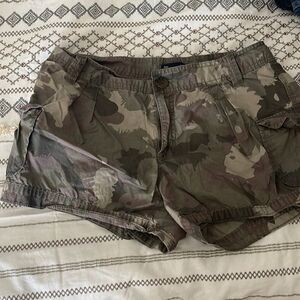Cute camouflage shorts by Gap
